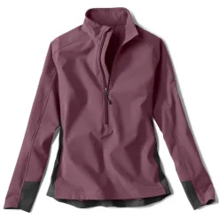 Orvis Jackets|Women'S Pro Lt Softshell Pullover Huckleberry