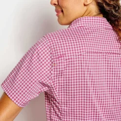 Orvis Shirts|Women'S River Guide Short-Sleeved Shirt Punch Check