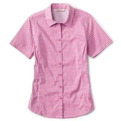 Orvis Shirts|Women'S River Guide Short-Sleeved Shirt Punch Check