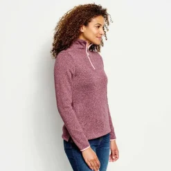 Orvis Fleece|Women'S R65 Sweater Fleece Quarter-Zip Feather