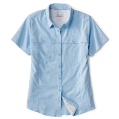 Orvis Shirts|Women'S Short-Sleeved Open Air Caster Cloud Blue