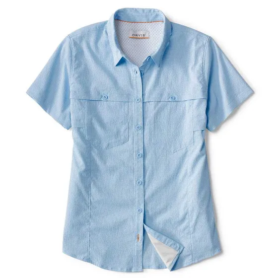 Orvis Shirts|Women'S Short-Sleeved Open Air Caster Cloud Blue