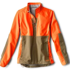 Orvis Hunting|Women'S Softshell Hunting Jacket Tan/Blaze