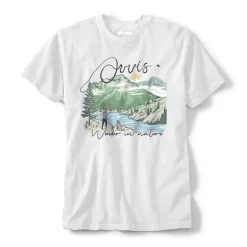 Orvis Shirts|Women'S Wonder In Nature Tee White